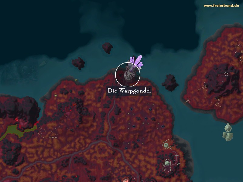 Die Warpgondel (The Warp Piston) Landmark WoW World of Warcraft 