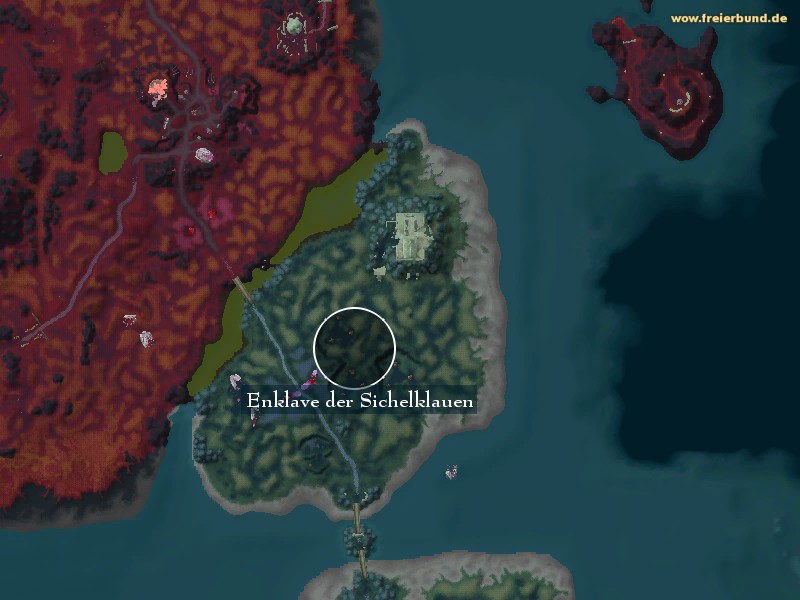Enklave der Sichelklauen (Bristlelimb Enclave) Landmark WoW World of Warcraft 