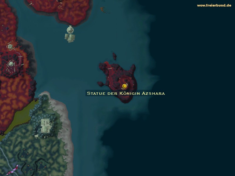 Statue der Königin Azshara (Statue of Queen Azshara) Quest-Gegenstand WoW World of Warcraft 
