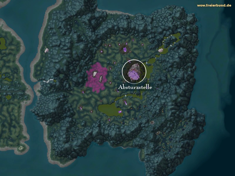 Absturzstelle (Crash Site) Landmark WoW World of Warcraft 