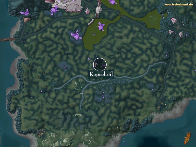 Kapselteil (Pod Cluster) Landmark WoW World of Warcraft 
