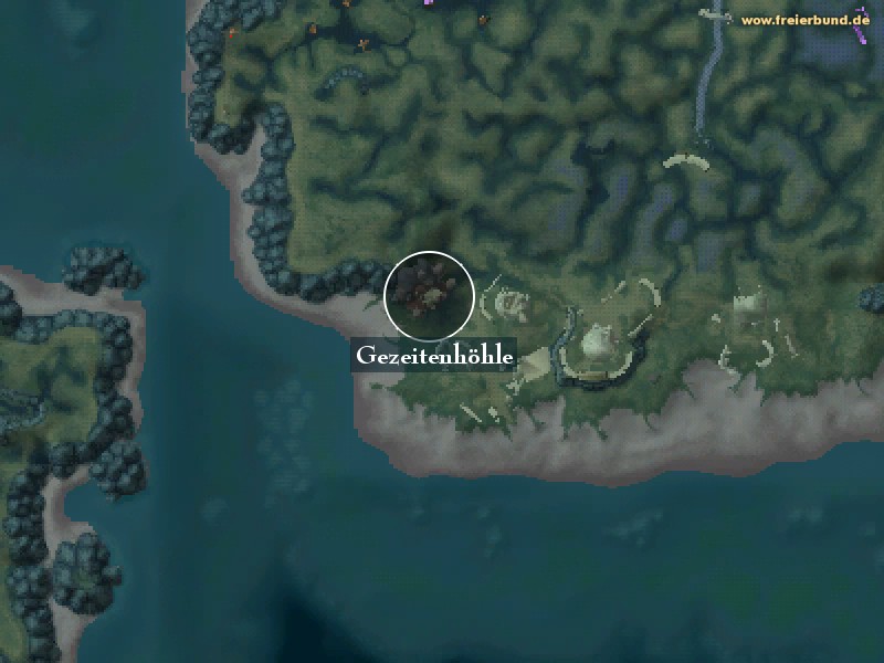 Gezeitenhöhle (Tides' Hollow) Landmark WoW World of Warcraft 