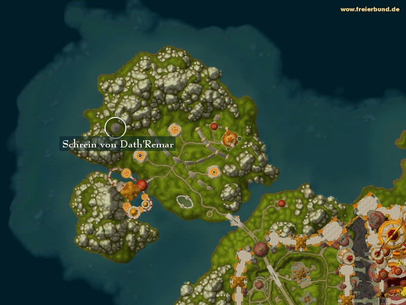 Schrein von Dath'Remar (Shrine of Dath'Remar) Landmark WoW World of Warcraft 