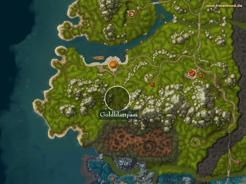Goldblattpass (Goldenbough Pass) Landmark WoW World of Warcraft 