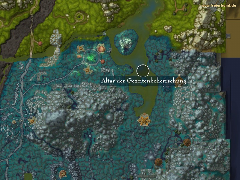 Altar der Gezeitenbeherrschung (Altar of Tidal Mastery) Landmark WoW World of Warcraft 