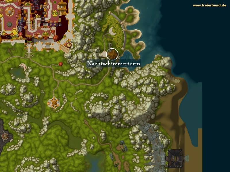 Nachtschimmerturm (Duskwither Spire) Landmark WoW World of Warcraft 