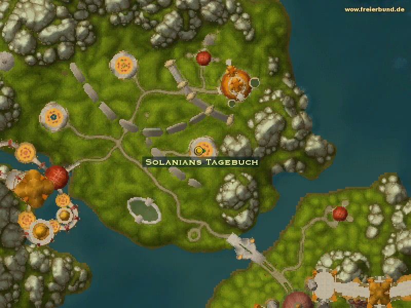 Solanians Tagebuch (Solanian's Journal) Quest-Gegenstand WoW World of Warcraft 