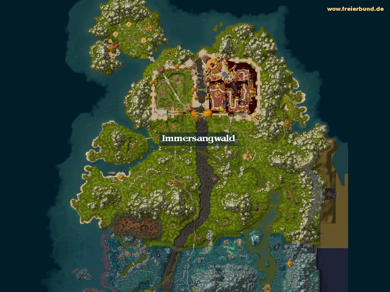 Immersangwald - Zone - Map & Guide - Freier Bund - World of Warcraft
