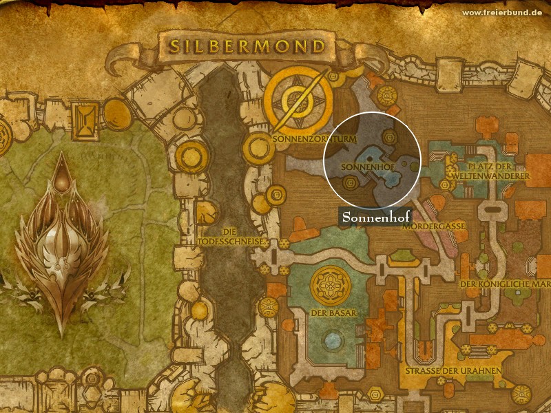 Sonnenhof (Court of the Sun) Landmark WoW World of Warcraft 