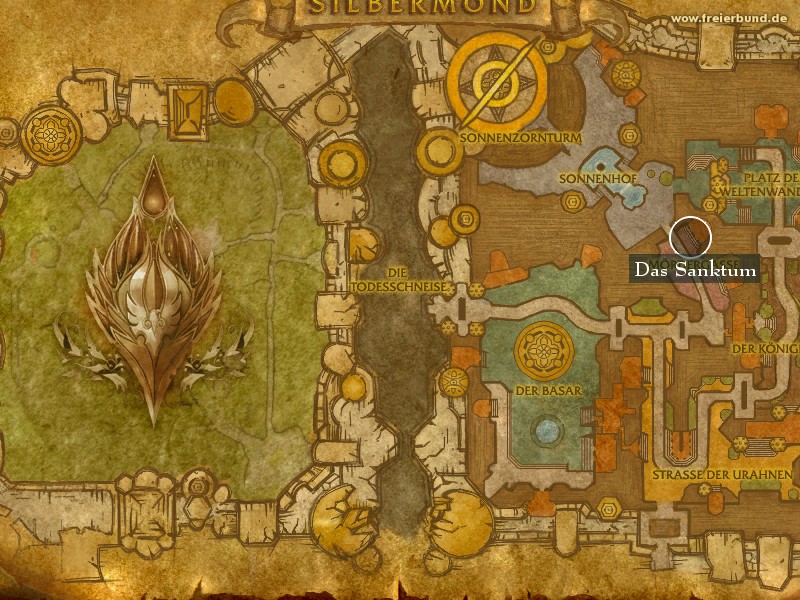 Das Sanktum (Sanctum) Landmark WoW World of Warcraft 