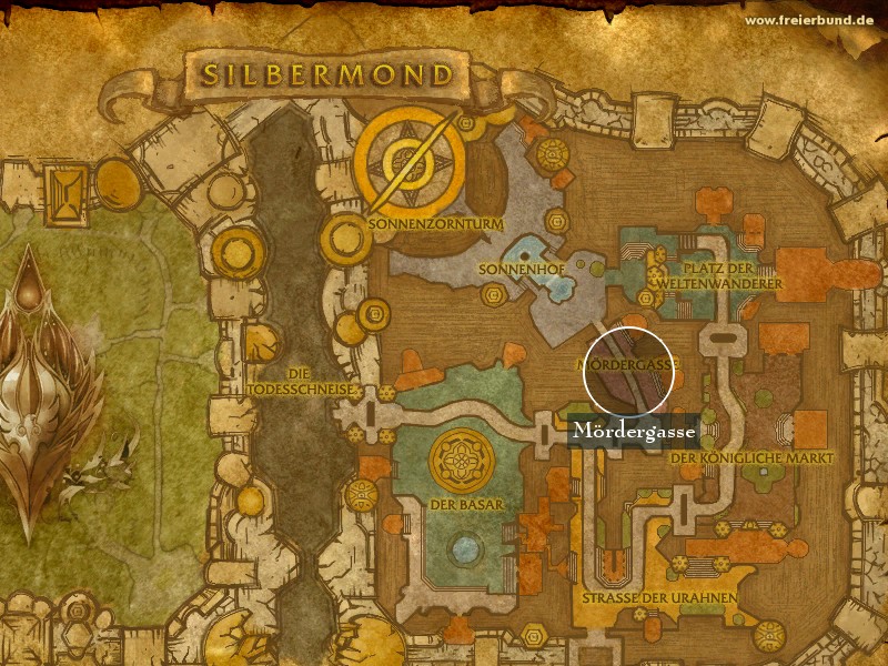 Mördergasse (Murder Row) Landmark WoW World of Warcraft 