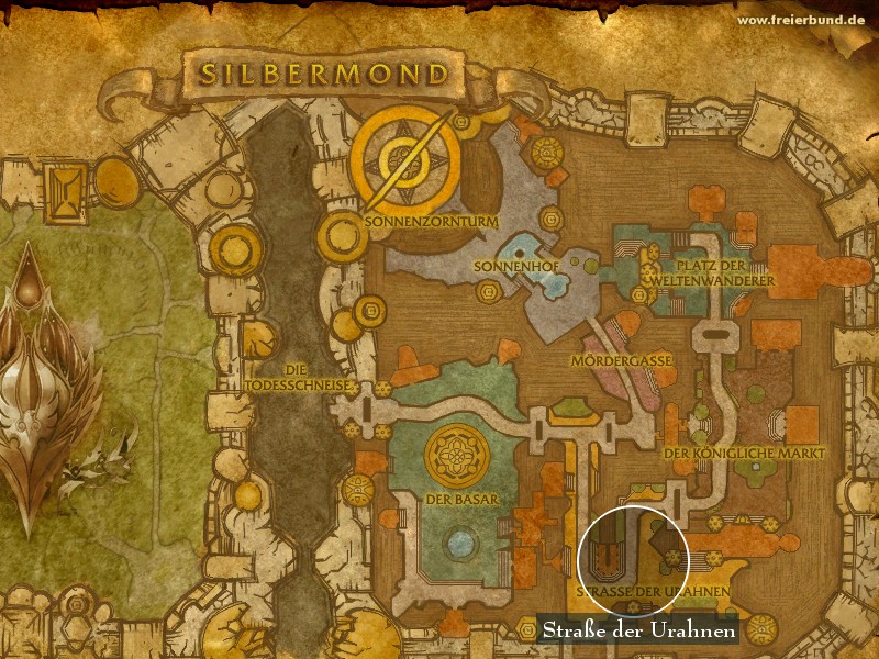 Straße der Urahnen (Walk of Elders) Landmark WoW World of Warcraft 