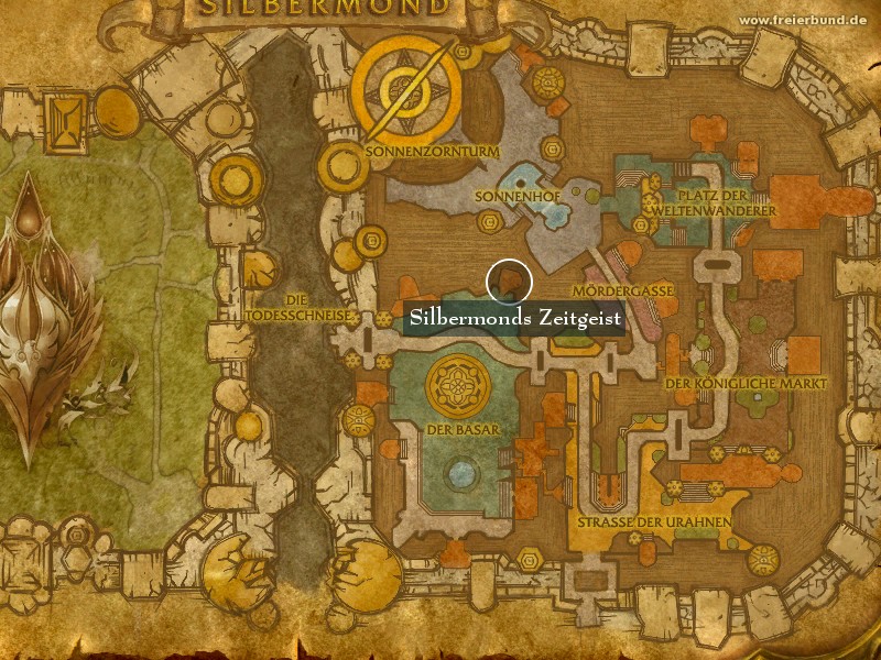 Silbermonds Zeitgeist (Silvermoon Finery) Landmark WoW World of Warcraft 