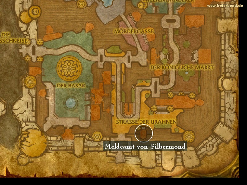 Meldeamt von Silbermond (Silvermoon Registry) Landmark WoW World of Warcraft 