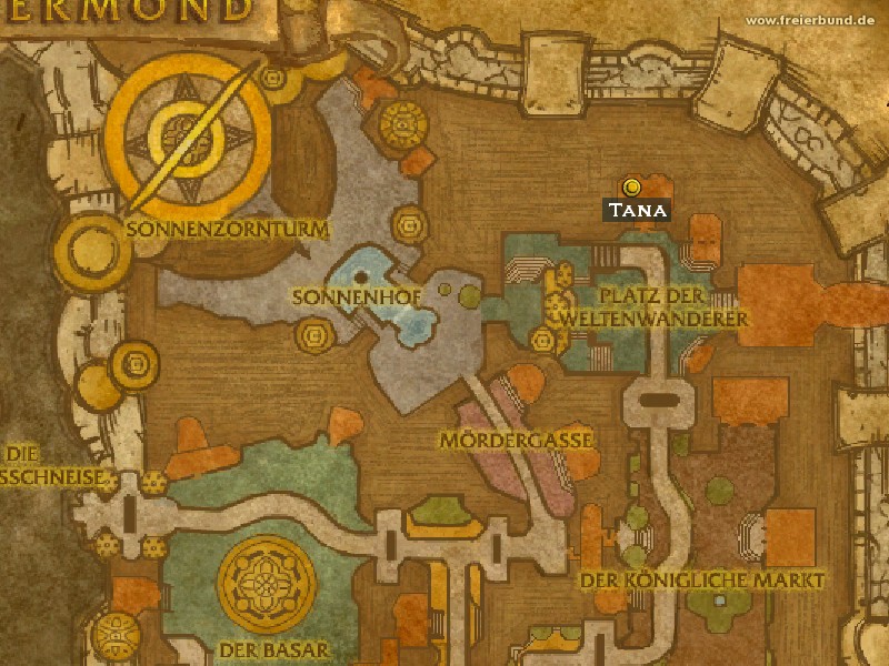 Tana (Tana) Trainer WoW World of Warcraft 