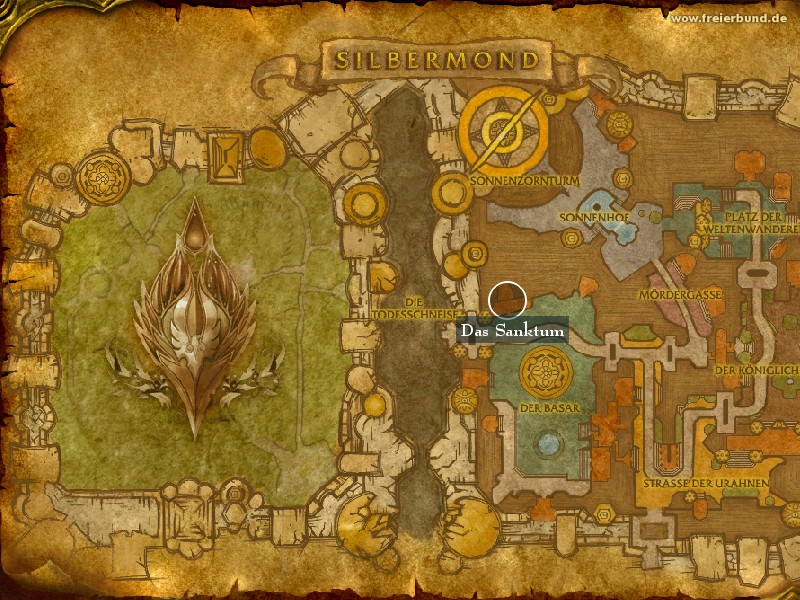 Das Sanktum (Sanctum) Landmark WoW World of Warcraft 