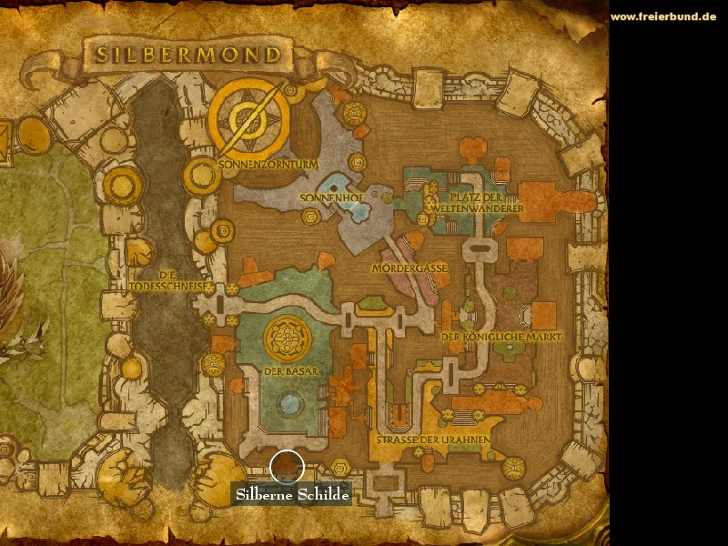 Silberne Schilde (Shields of Silver) Landmark WoW World of Warcraft 