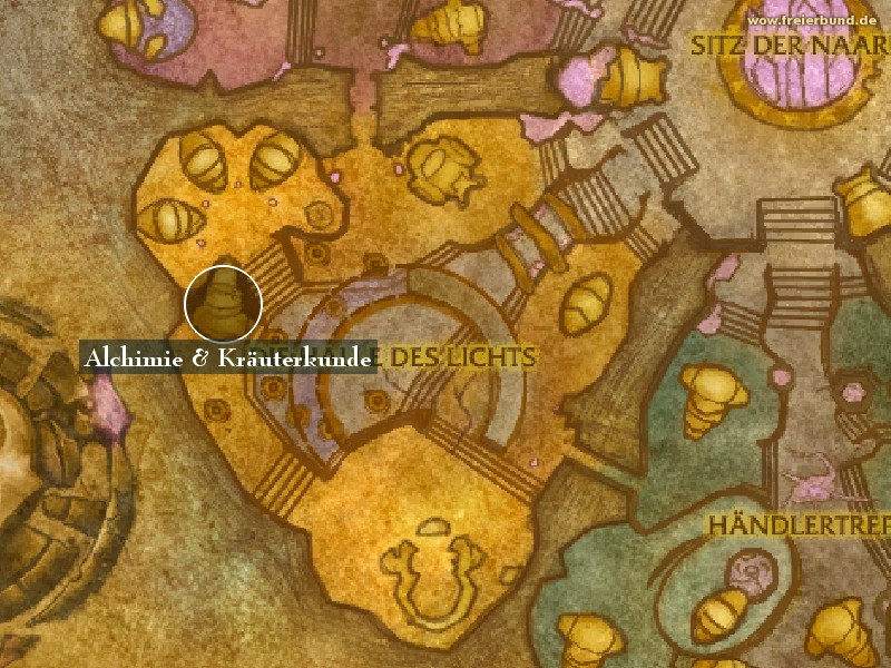 Alchimie & Kräuterkunde (Alchemy & Herbalism) Landmark WoW World of Warcraft 