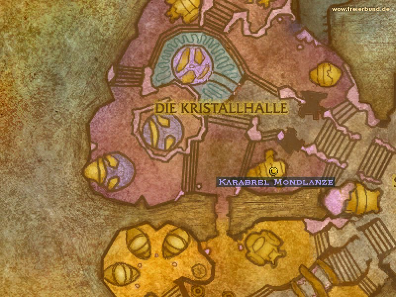 Karabrel Mondlanze (Karabrel Moonlance) Quest NSC WoW World of Warcraft 