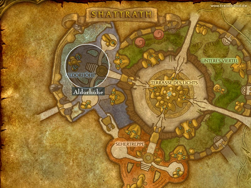 Aldorhöhe (Aldor Rise) Landmark WoW World of Warcraft 