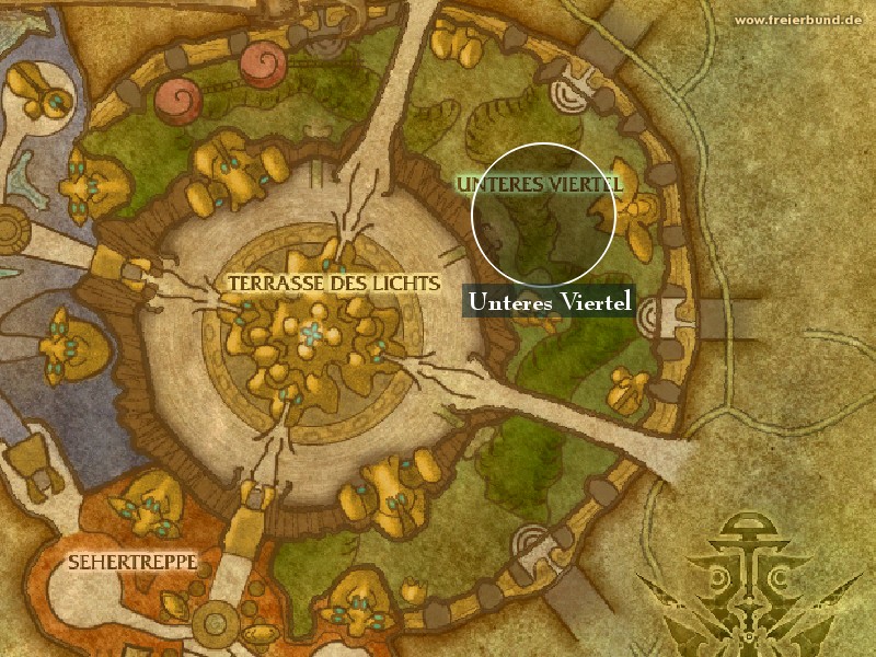 Unteres Viertel (Lower City) Landmark WoW World of Warcraft 