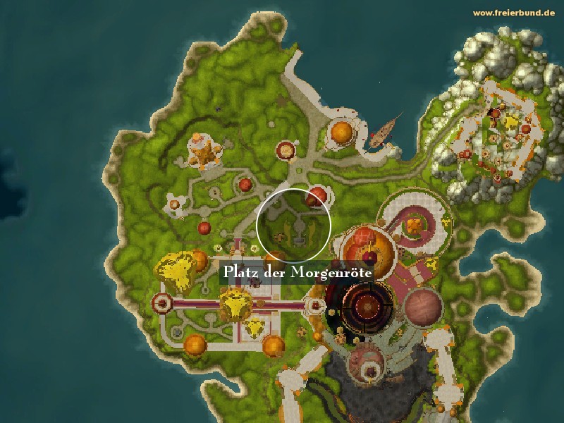 Platz der Morgenröte (The Dawning Square) Landmark WoW World of Warcraft 