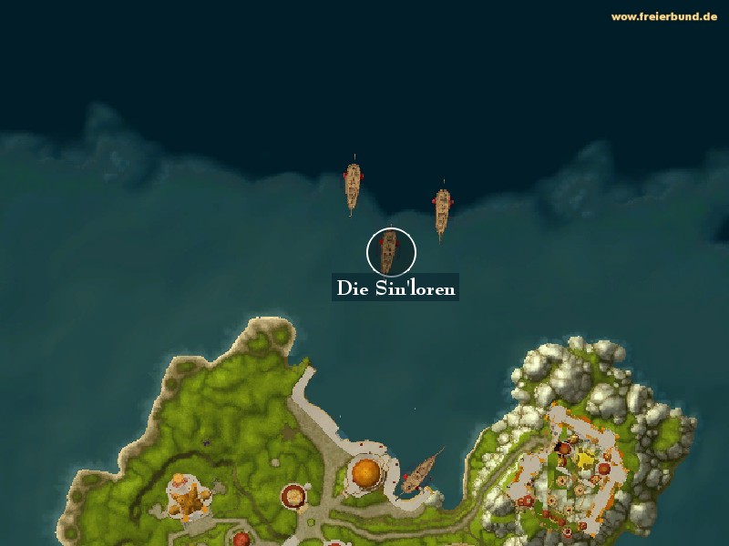 Die Sin'loren (Sin'loren) Landmark WoW World of Warcraft 