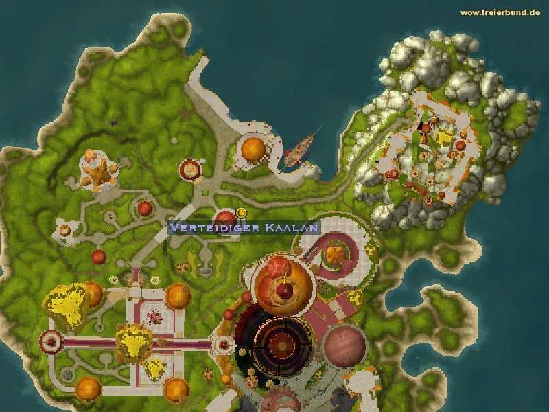 Verteidiger Kaalan (Vindicator Kaalan) Quest NSC WoW World of Warcraft 