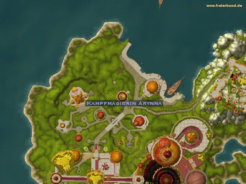 Kampfmagierin Arynna (Battlemage Arynna) Quest NSC WoW World of Warcraft 
