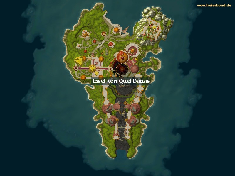 Insel von Quel'Danas (Isle of Quel'Danas) Zone WoW World of Warcraft 