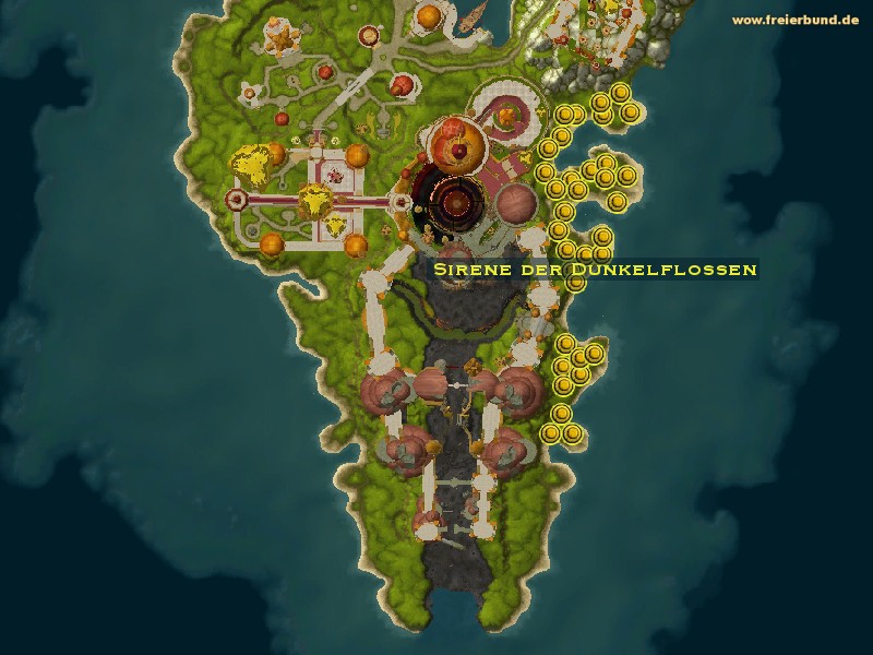 Sirene der Dunkelflossen (Darkspine Siren) Monster WoW World of Warcraft 