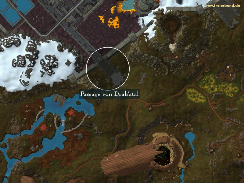 Passage von Drak'atal (Drak'Atal Passage) Landmark WoW World of Warcraft 