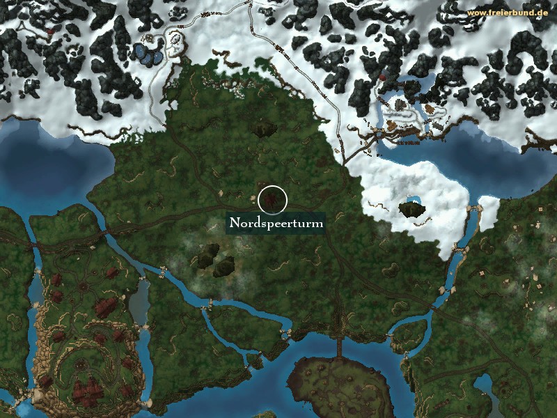 Nordspeerturm (North Spear Tower) Landmark WoW World of Warcraft 
