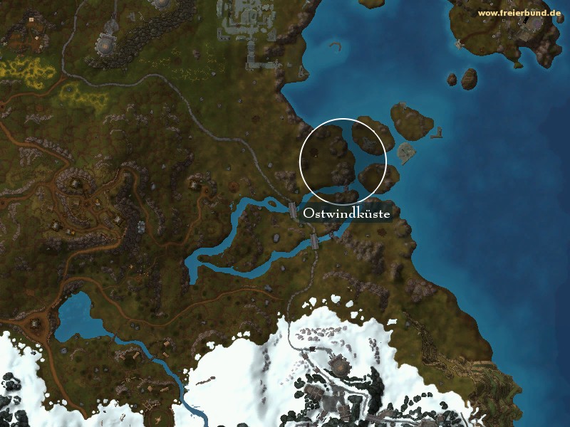 Ostwindküste (Eastwind Shore) Landmark WoW World of Warcraft 