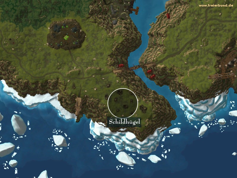 Schildhügel (Shield Hill) Landmark WoW World of Warcraft 