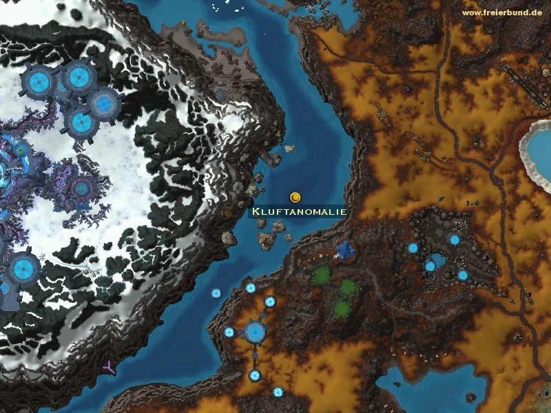 Kluftanomalie (Sundered Chasm) Quest-Gegenstand WoW World of Warcraft 