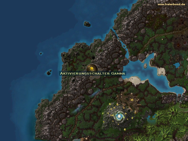 Aktivierungsschalter Gamma (Activation Switch Gamma) Quest-Gegenstand WoW World of Warcraft 