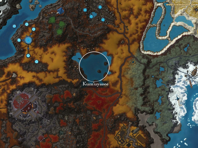 Kum'uyasee (Lake Kum'uya) Landmark WoW World of Warcraft 