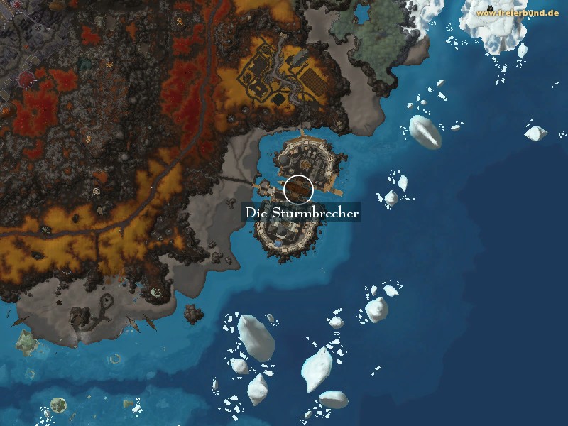 Die Sturmbrecher (Stormbreaker) Landmark WoW World of Warcraft 