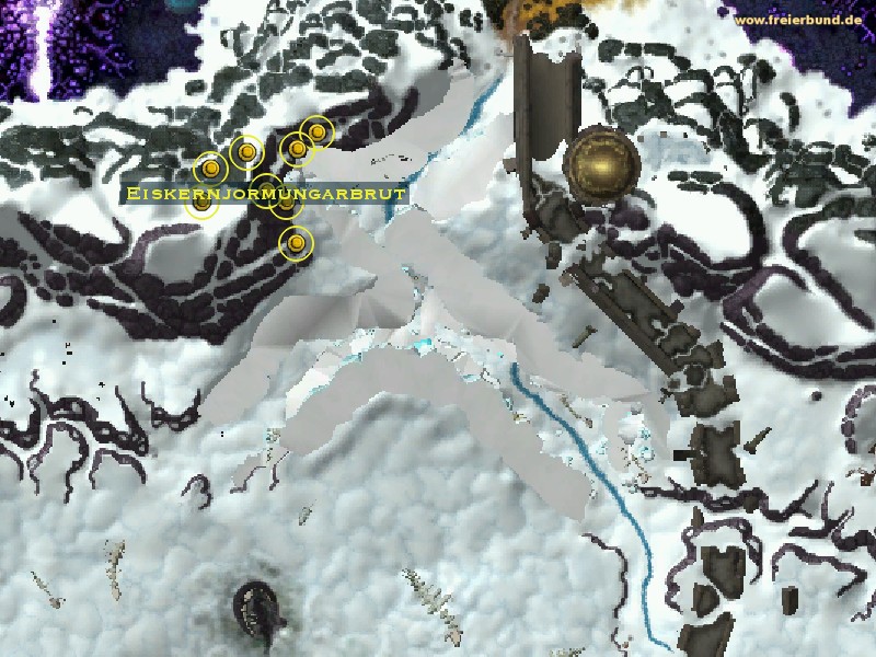 Eiskernjormungarbrut (Ice Heart Jormungar Spawn) Monster WoW World of Warcraft 