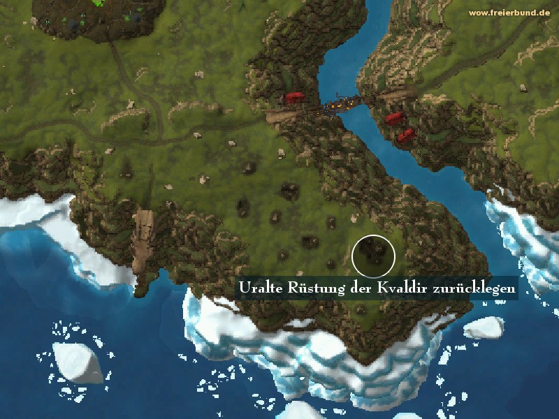 Uralte Rüstung der Kvaldir zurücklegen (Return the Ancient Armor of the Kvaldir) Landmark WoW World of Warcraft 