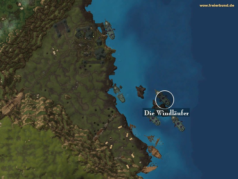 Die Windläufer (The Windrunner) Landmark WoW World of Warcraft 