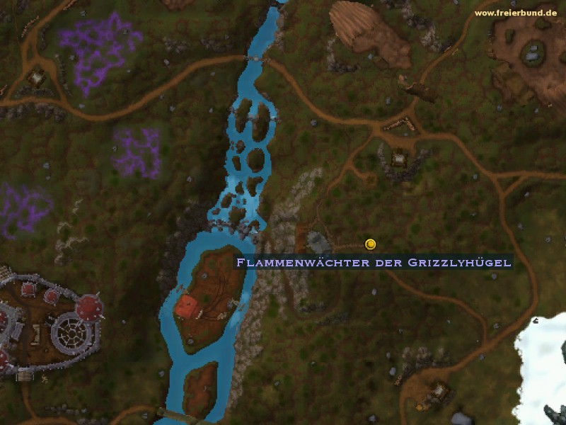 Flammenwächter der Grizzlyhügel (Grizzly Hills Flame Warden) Quest NSC WoW World of Warcraft 