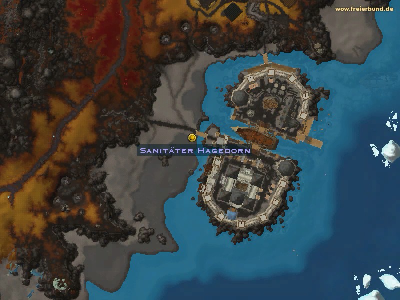 Sanitäter Hagedorn (Medic Hawthron) Quest NSC WoW World of Warcraft 
