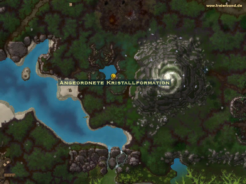 Angeordnete Kristallformation (Arranged Crystal Formation) Quest-Gegenstand WoW World of Warcraft 