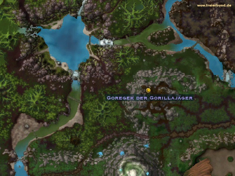Goregek der Gorillajäger (Goregek the Gorilla Hunter) Quest NSC WoW World of Warcraft 