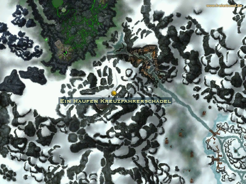 Ein Haufen Kreuzfahrerschädel (Pile of Crusader Skulls) Quest-Gegenstand WoW World of Warcraft 