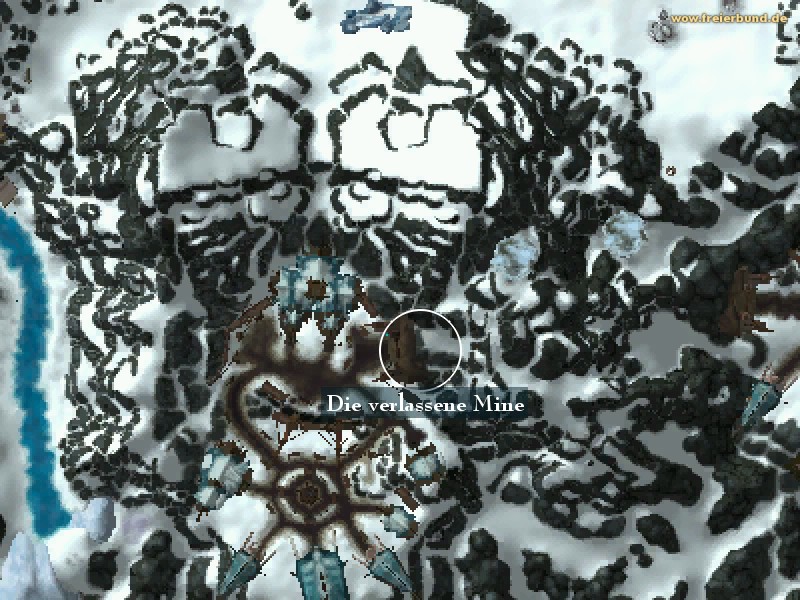 Die verlassene Mine (The Forlorn Mine) Landmark WoW World of Warcraft 