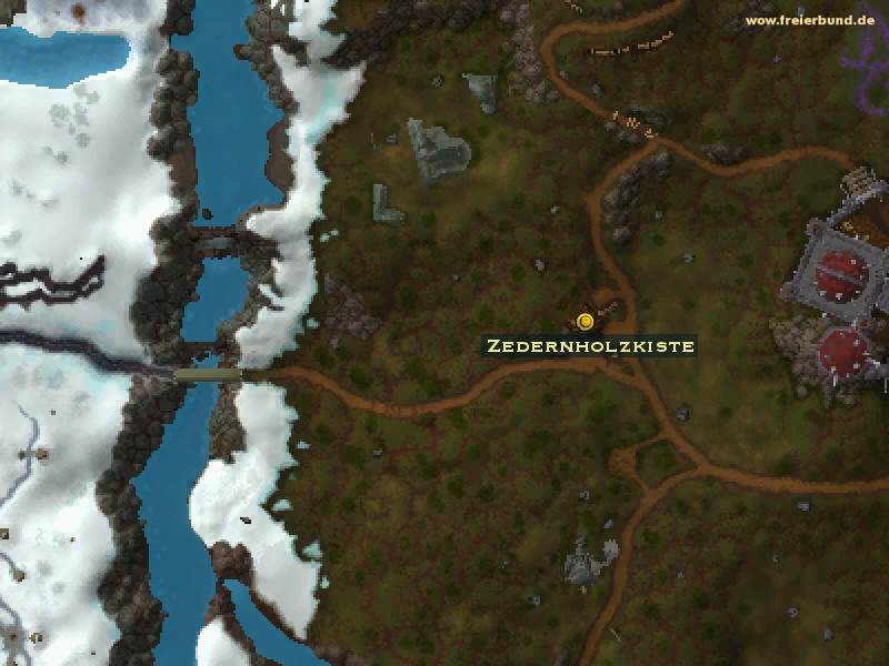 Zedernholzkiste (Cedar Chest) Quest-Gegenstand WoW World of Warcraft 