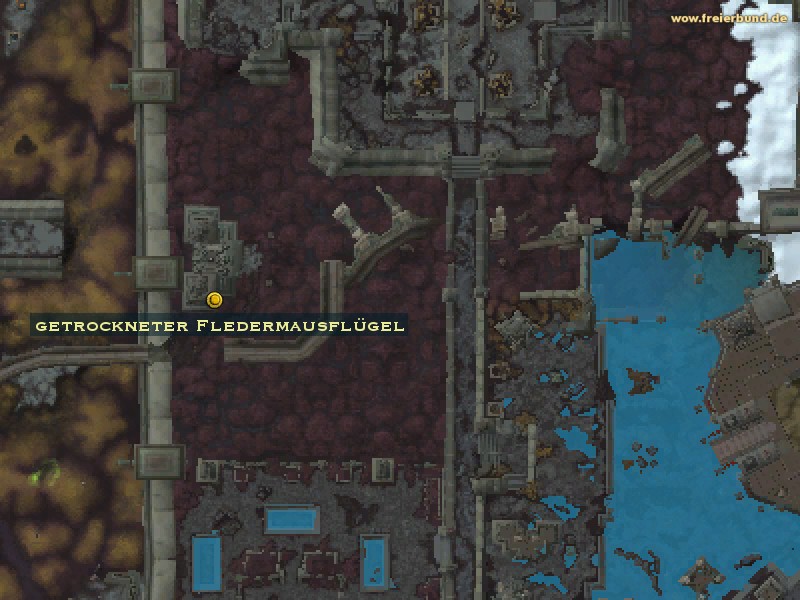 getrockneter Fledermausflügel (Withered Batwing) Quest-Gegenstand WoW World of Warcraft 